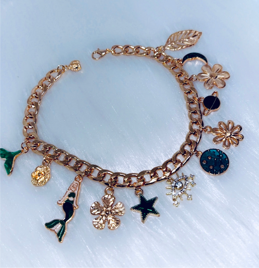 Junk Charm Bracelet