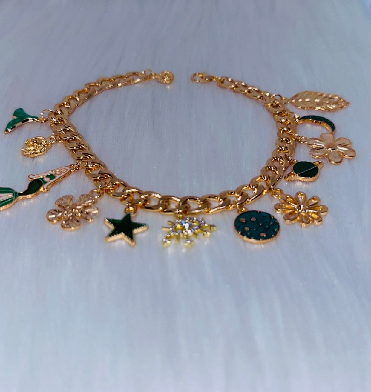 Junk Charm Bracelet