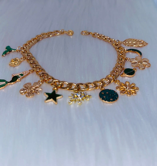 Junk Charm Bracelet